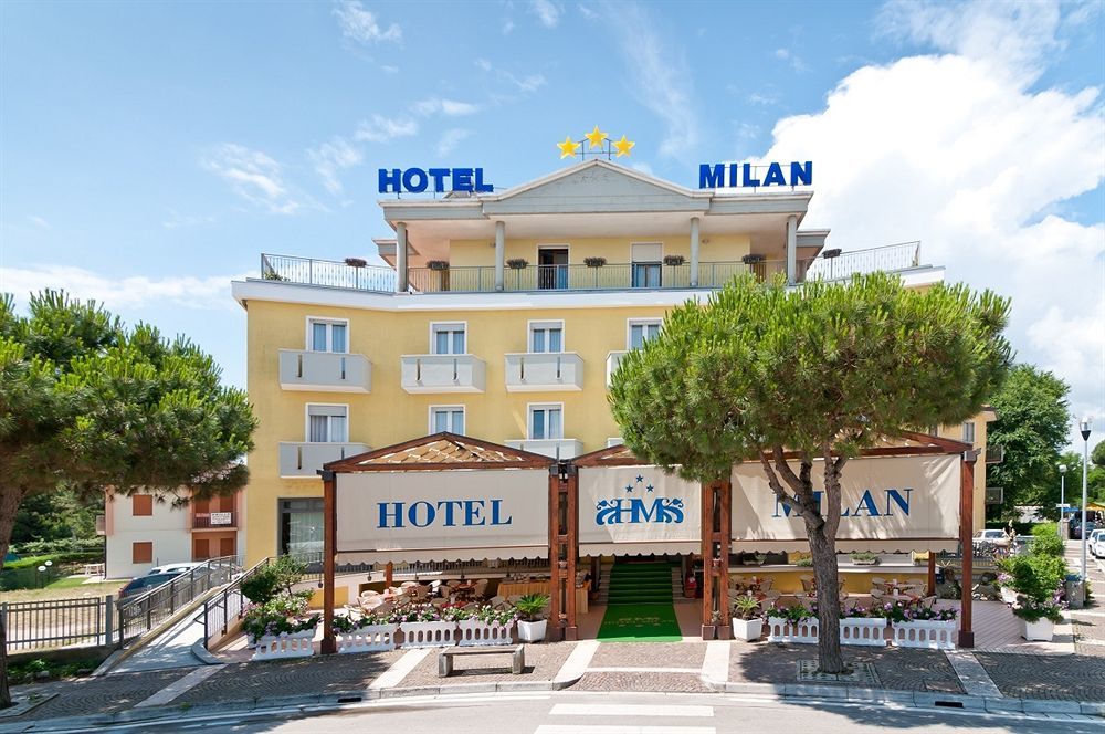 Hotel Milan Rosolina Mare Ngoại thất bức ảnh